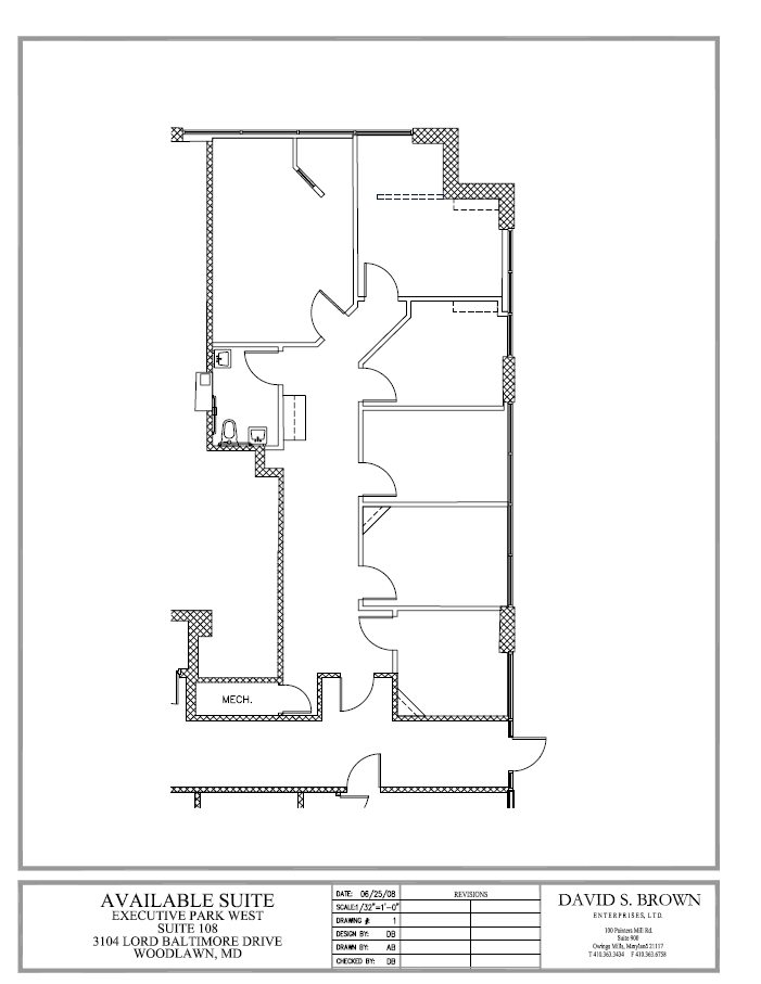 3100 Lord Baltimore Dr, Windsor Mill, MD for lease Floor Plan- Image 1 of 1