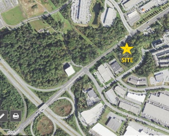 6943 Washington Blvd, Elkridge, MD for sale - Aerial - Image 2 of 3