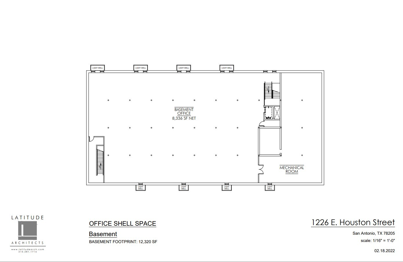 1226 E Houston St, San Antonio, TX for lease Floor Plan- Image 1 of 1