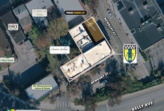 1600-1612 Kelly Ave, Baltimore, MD - AERIAL  map view