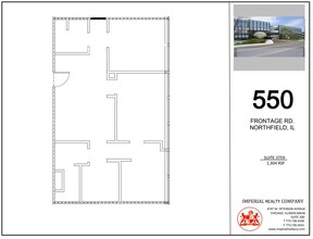 540-550 W Frontage Rd, Northfield, IL for lease Floor Plan- Image 1 of 5