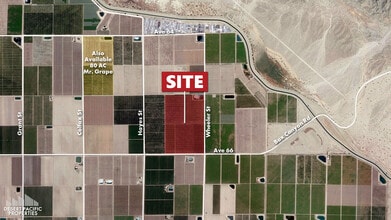 NWC Ave 66 & Wheeler St ave, Mecca, CA - AERIAL  map view - Image1