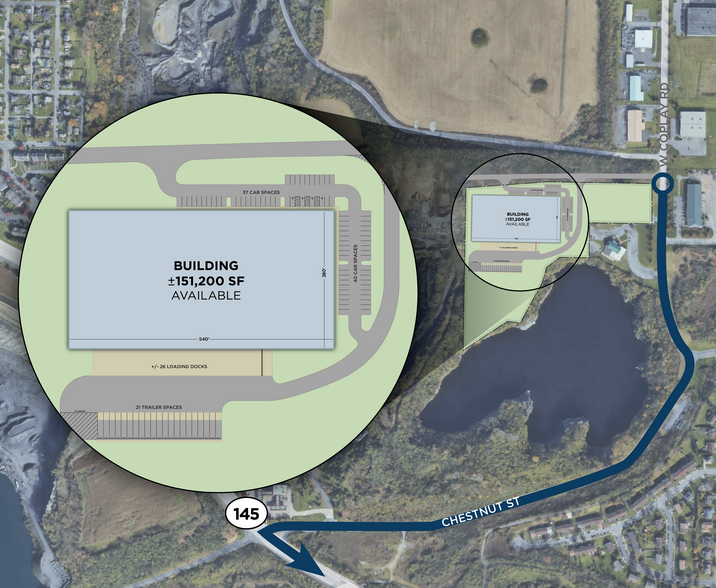 5102 Beekmantown Rd, Whitehall, PA for lease - Site Plan - Image 1 of 1