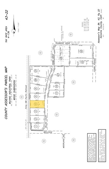 3055 Wiljan Ct, Santa Rosa, CA for sale - Plat Map - Image 3 of 12