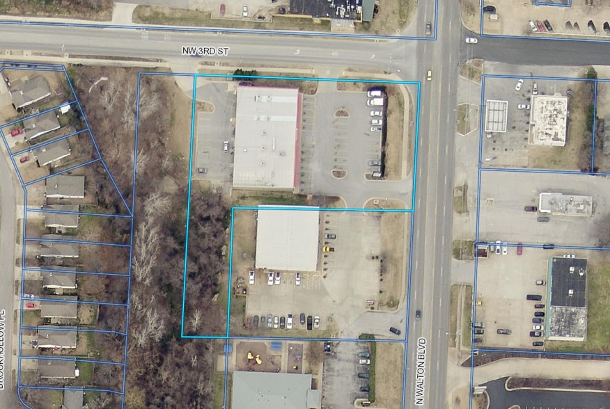 231 N Walton Blvd, Bentonville, AR for lease - Plat Map - Image 3 of 3