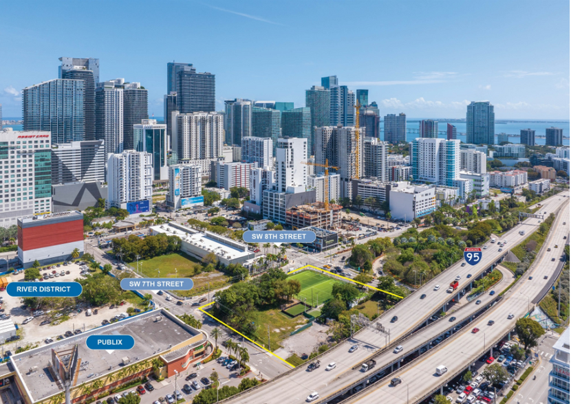 301 SW 8th St, Miami, FL for sale - Aerial - Image 2 of 7