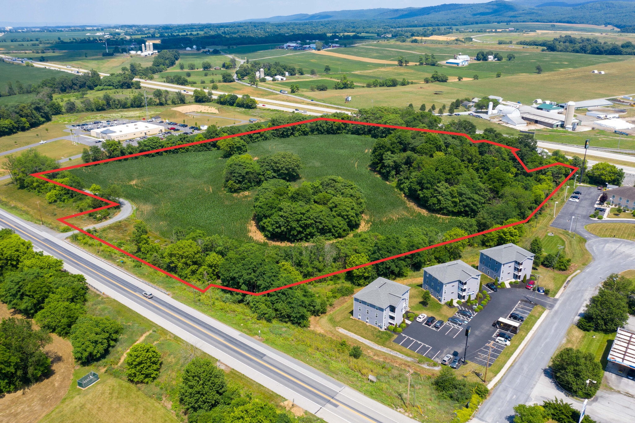 0 Black Gap Rd, Chambersburg, PA for sale Aerial- Image 1 of 2