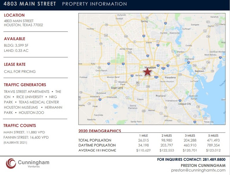 4803 Main St, Houston, TX for lease - Other - Image 2 of 3