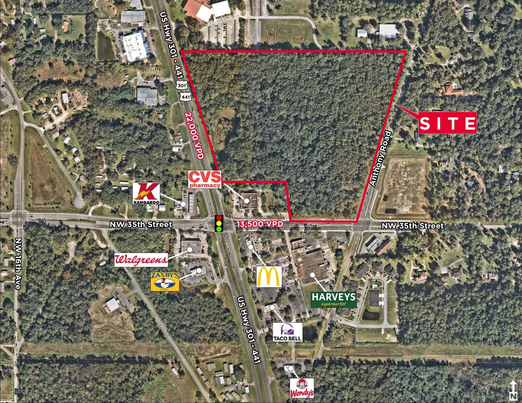 3501 N US Highway 441, Ocala, FL for sale Aerial- Image 1 of 1