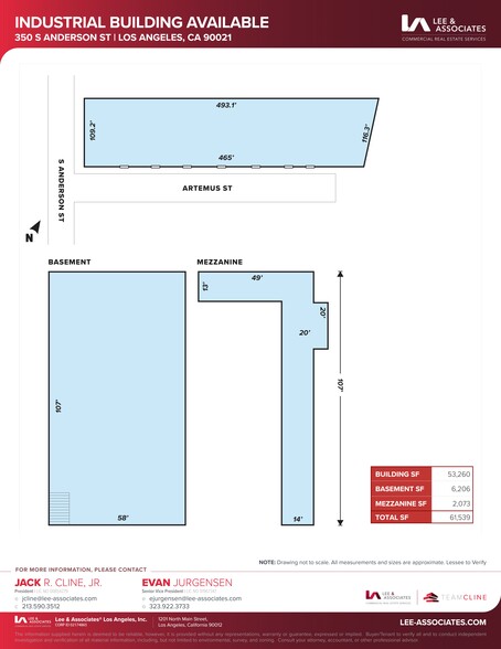 350 S Anderson St, Los Angeles, CA for sale - Site Plan - Image 2 of 2