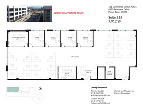 8560 Belleview Dr, Plano, TX for lease Floor Plan- Image 1 of 2