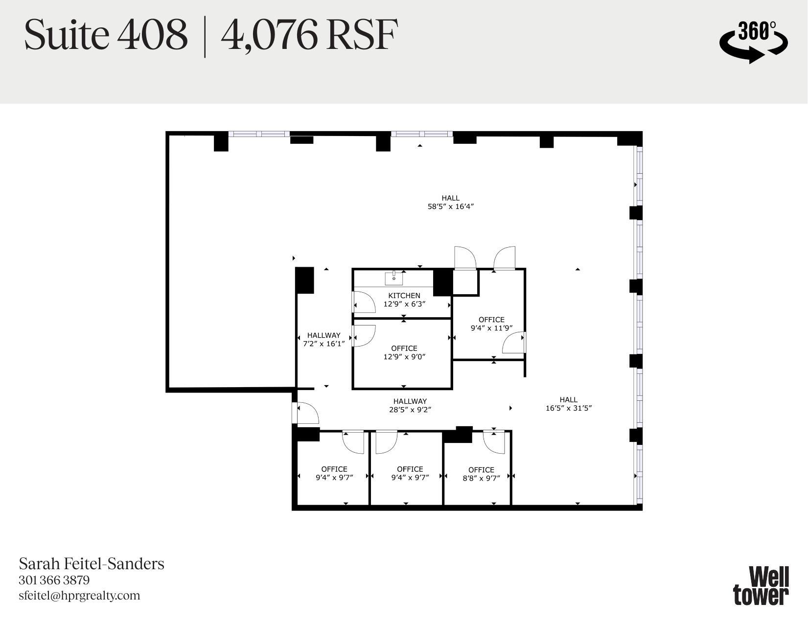 2021 K St NW, Washington, DC for lease Floor Plan- Image 1 of 1