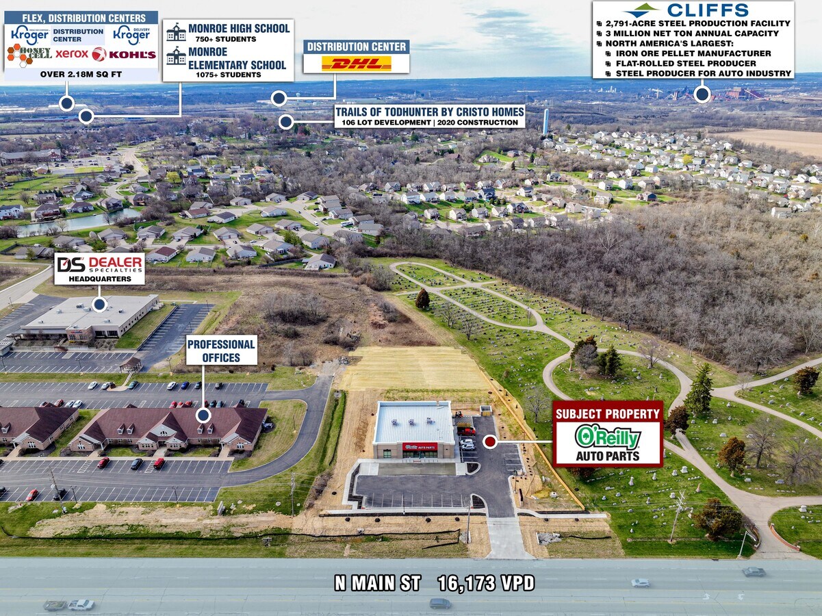 301 N Main St, Monroe, OH 45050