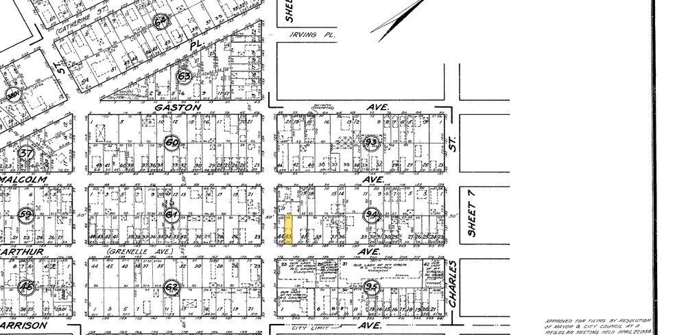177 Macarthur Ave, Garfield, NJ for sale - Plat Map - Image 1 of 1