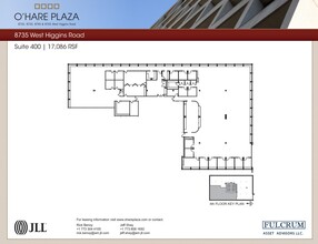 8725 W Higgins Rd, Chicago, IL for lease Floor Plan- Image 1 of 1