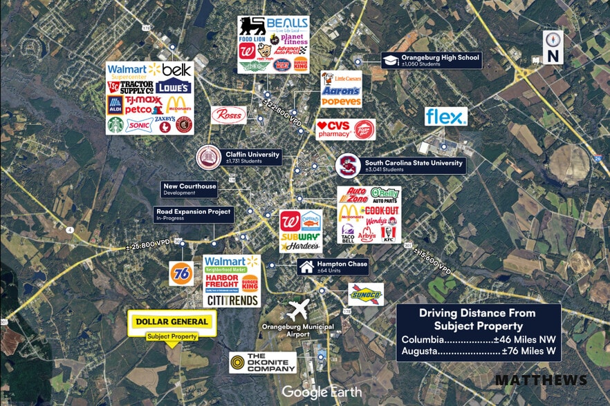 870 Cannon Bridge Rd, Orangeburg, SC for sale - Building Photo - Image 3 of 3