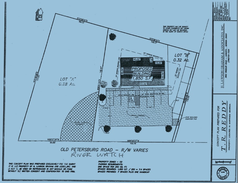 3499 River Watch Pky, Martinez, GA for sale - Site Plan - Image 3 of 6