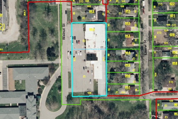 1405 Walnut St, Highland, IL for sale - Plat Map - Image 2 of 2