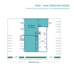 9444-9446 Miramar Rd, San Diego, CA for sale Floor Plan- Image 1 of 1