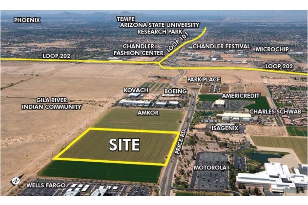 SW Price Rd & Germann Rd, Chandler, AZ for sale - Primary Photo - Image 1 of 1