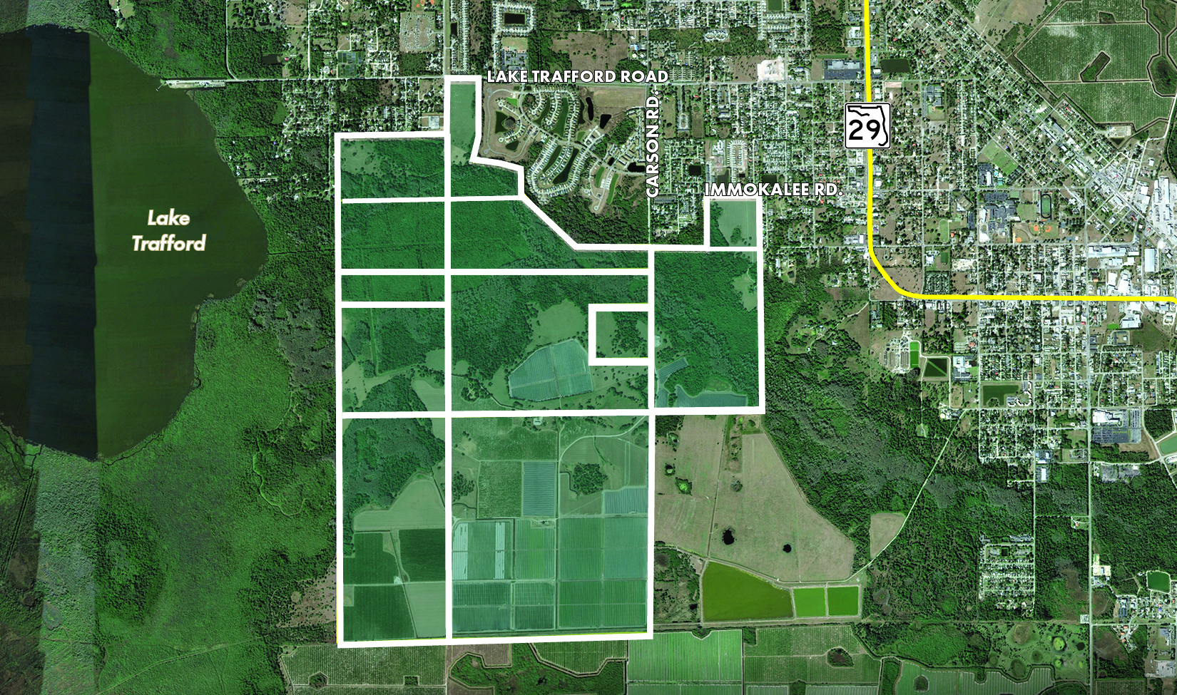 2903 Lake Trafford Rd, Immokalee, FL for sale Aerial- Image 1 of 1