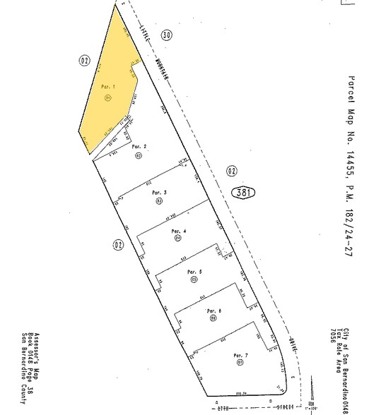 2700 Little Mountain Dr, San Bernardino, CA for lease - Plat Map - Image 3 of 14