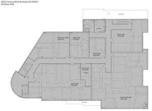 400 S Victory Blvd, Burbank, CA for lease Floor Plan- Image 1 of 1