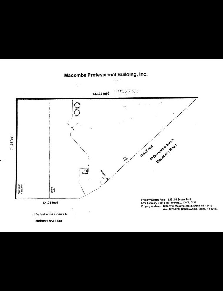 1701 Macombs Rd, Bronx, NY for sale Floor Plan- Image 1 of 1