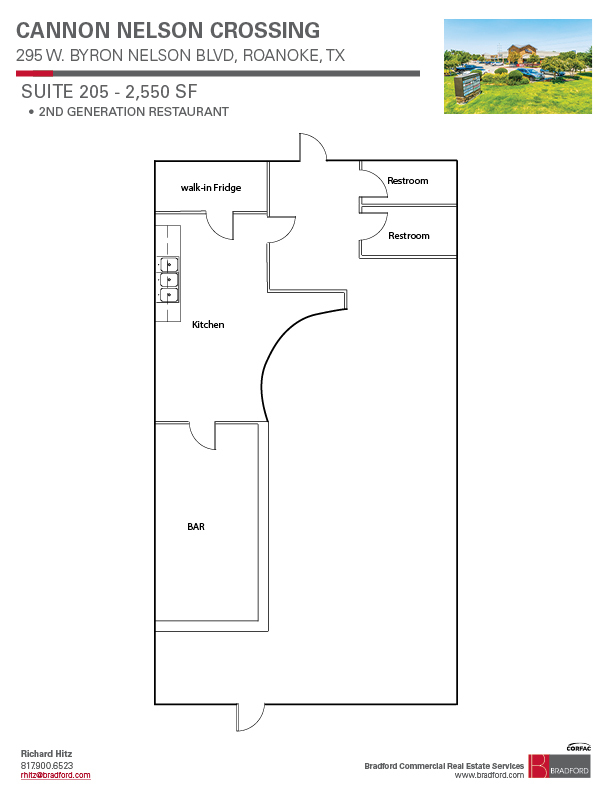 295 W Byron Nelson Blvd, Roanoke, TX for lease Floor Plan- Image 1 of 1