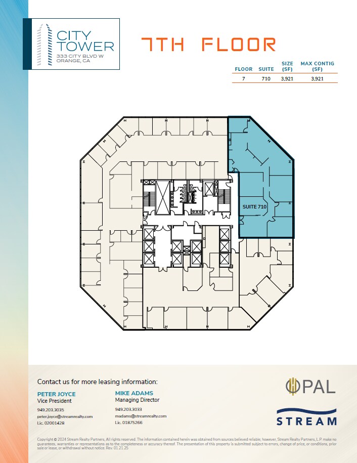 333 City Blvd W, Orange, CA for lease Floor Plan- Image 1 of 2