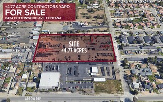 More details for 8424 Cottonwood Ave, Fontana, CA - Land for Lease