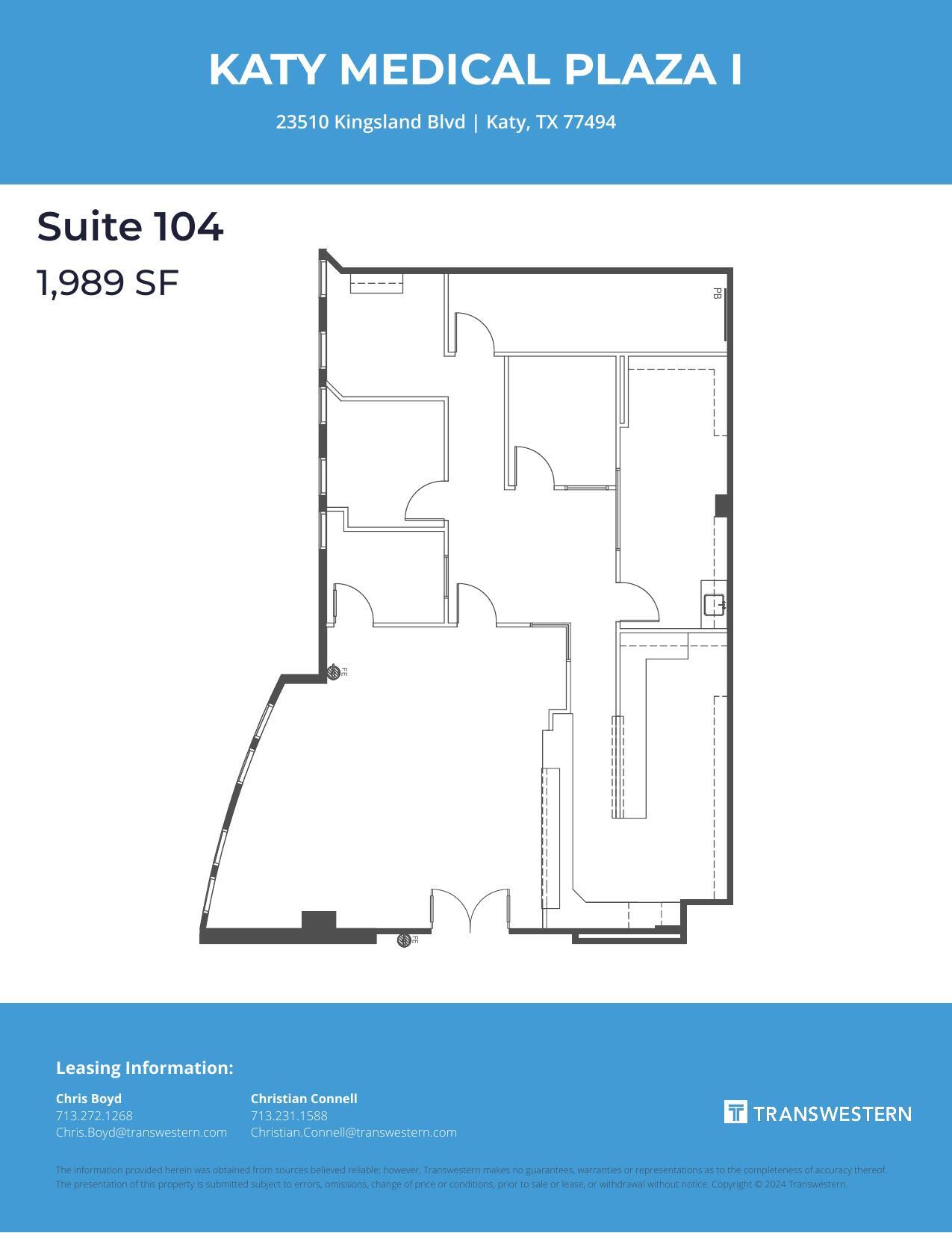 23510 Kingsland Blvd, Katy, TX for lease Floor Plan- Image 1 of 1