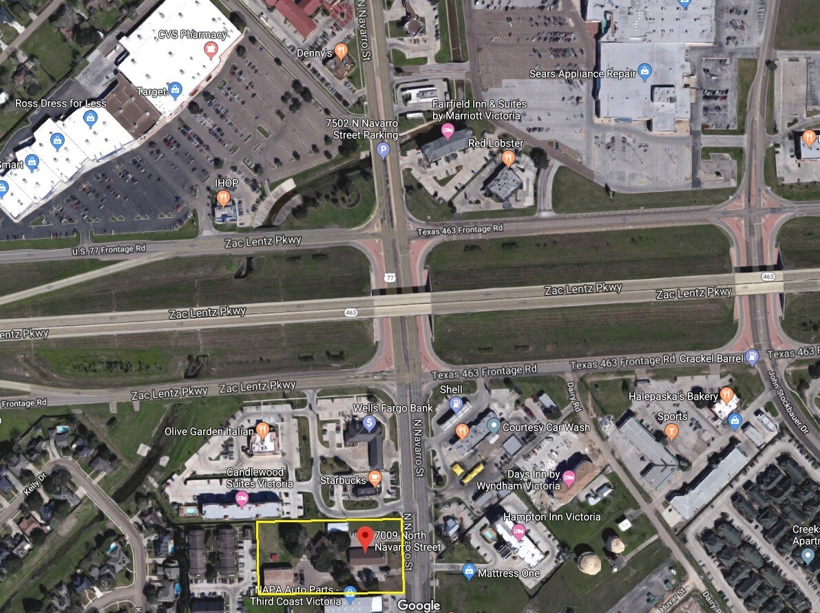 7009 N Navarro, Victoria, TX for sale Aerial- Image 1 of 1