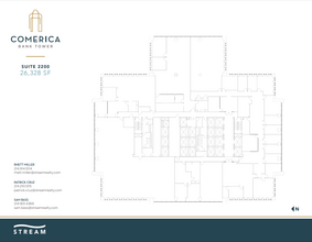 1717 Main St, Dallas, TX for lease Floor Plan- Image 1 of 1