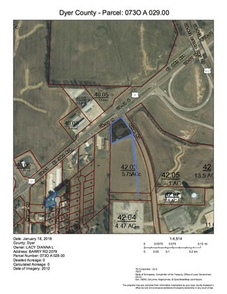 More details for 2290 Saint John Ave, Dyersburg, TN - Land for Sale