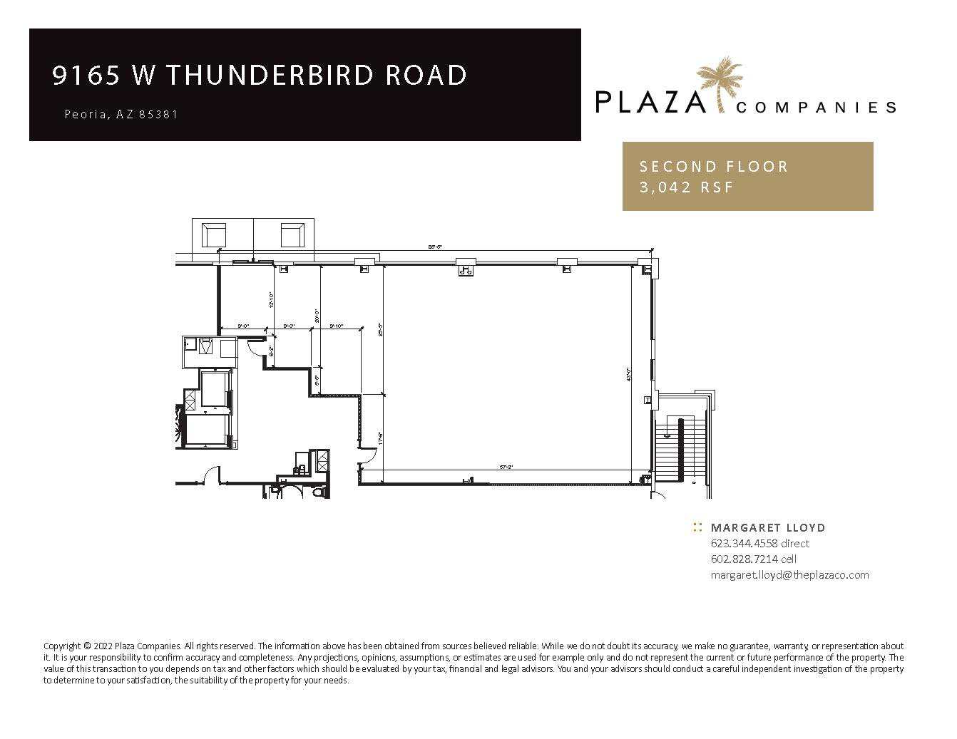 9165 W Thunderbird Rd, Peoria, AZ for lease Floor Plan- Image 1 of 1