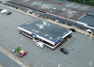 625 Wolcott St, Waterbury, CT - AERIAL  map view