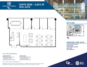 1099 18th St, Denver, CO for lease Floor Plan- Image 1 of 1