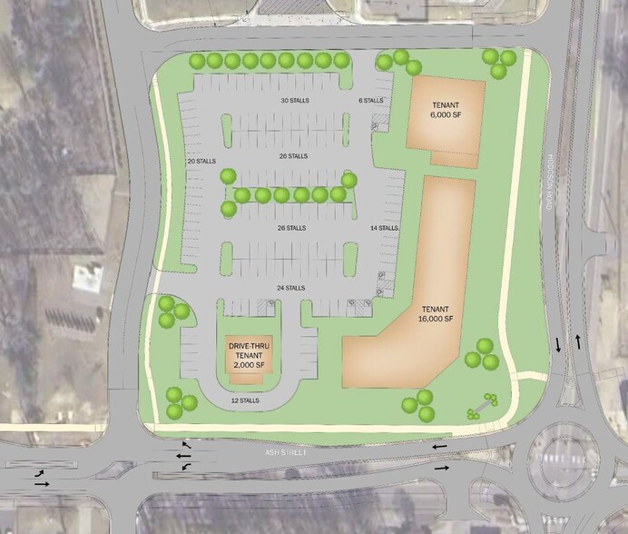 6011 Hodgson Rd, Lino Lakes, MN for sale - Site Plan - Image 2 of 2