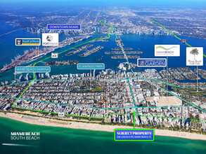 226 Lincoln Rd, Miami Beach, FL - AERIAL  map view - Image1