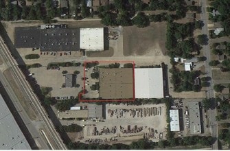 1408 Vinylex Dr, Carrollton, TX - AERIAL  map view