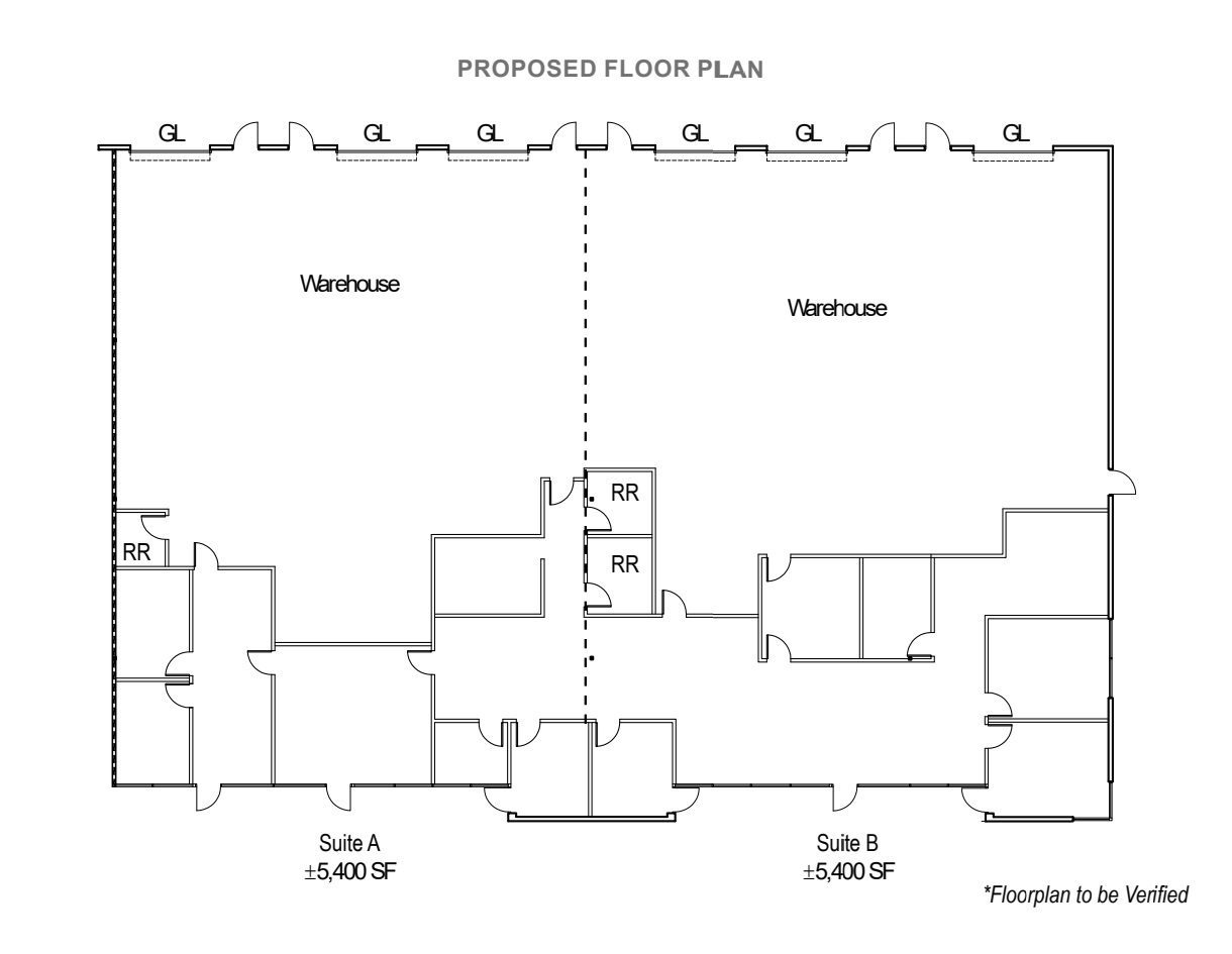 8360 Camino Santa Fe, San Diego, CA for lease Floor Plan- Image 1 of 1