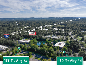 180 Mount Airy Rd, Basking Ridge, NJ - aerial  map view - Image1