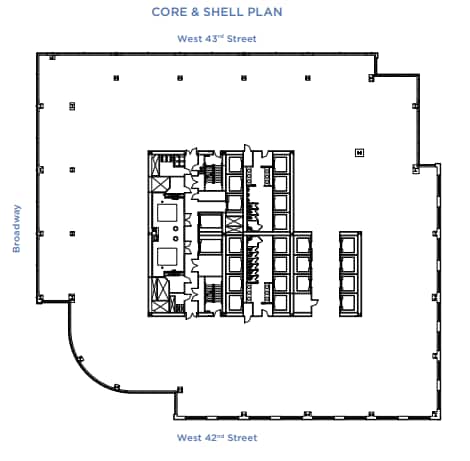 151 W 42nd St, New York, NY for lease Floor Plan- Image 1 of 1