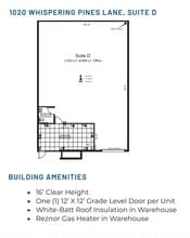 1050 Whispering Pines Ln, Grass Valley, CA for lease Floor Plan- Image 1 of 1