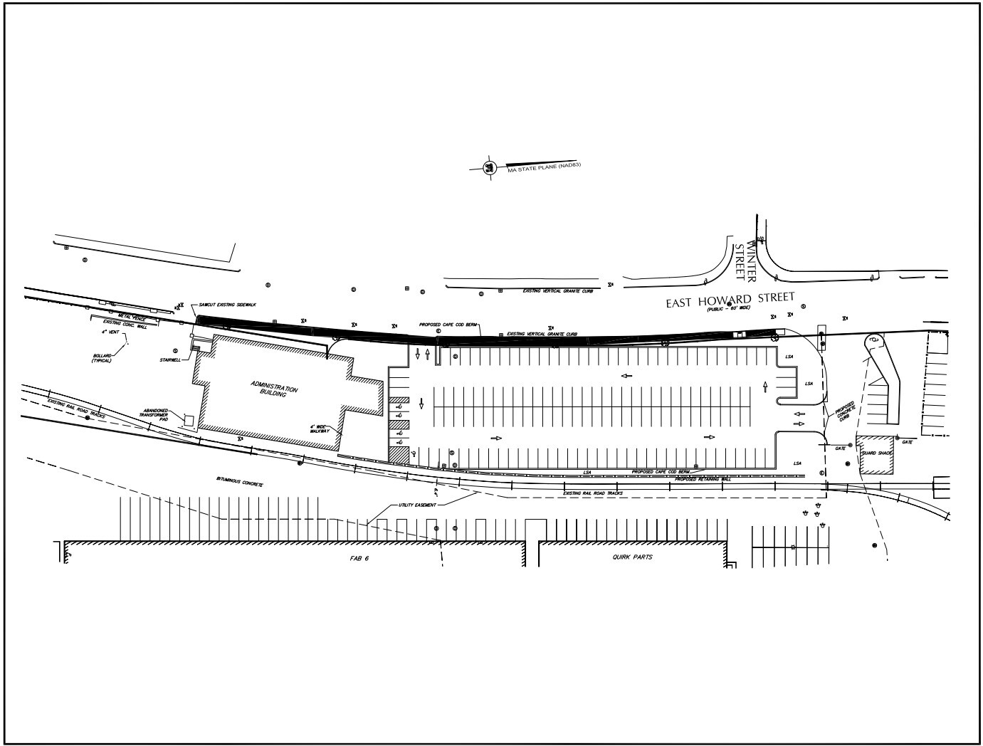 95 E Howard St, Quincy, MA for lease Site Plan- Image 1 of 1