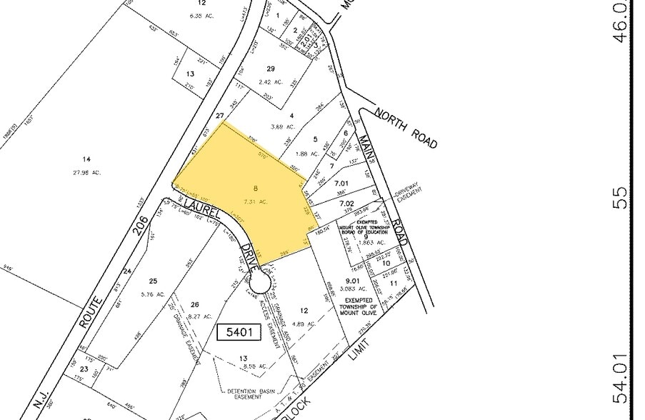 2 Laurel Dr, Flanders, NJ for lease - Plat Map - Image 2 of 4