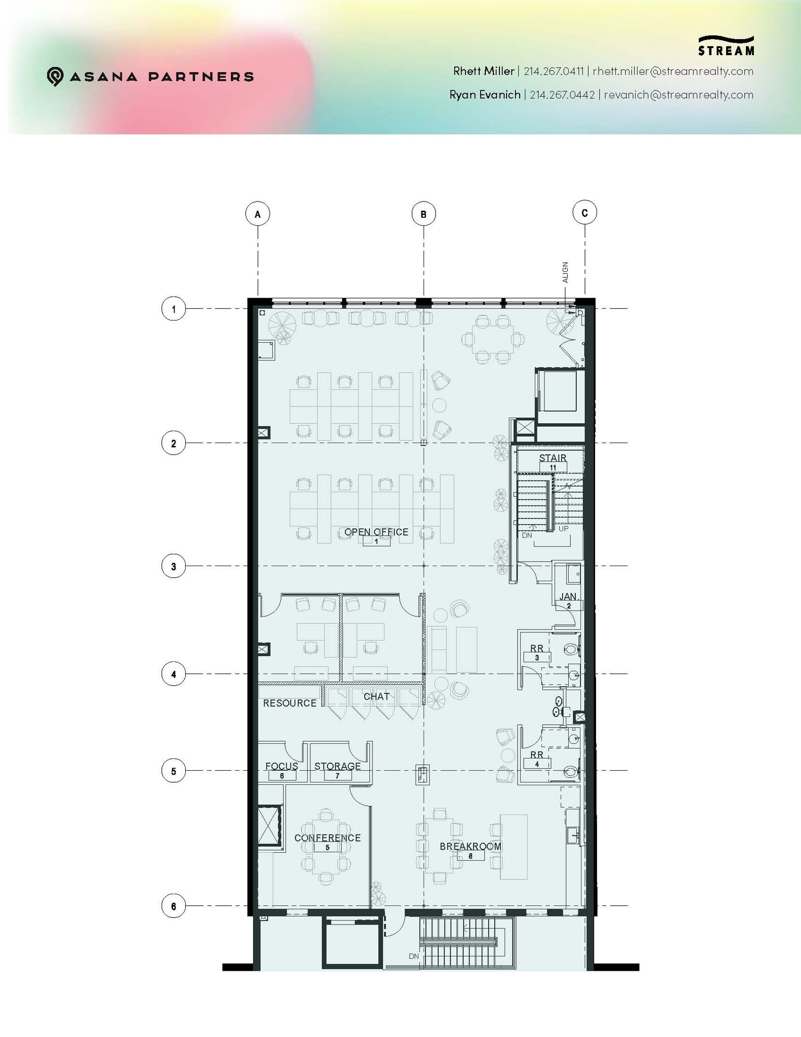 2612-2614 Main St, Dallas, TX for lease Floor Plan- Image 1 of 8