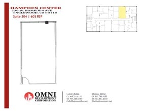 750 W Hampden Ave, Englewood, CO for lease Site Plan- Image 1 of 1