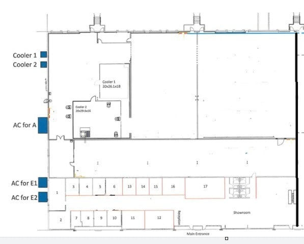 290 Springview Commerce Dr, Debary, FL for lease - Floor Plan - Image 2 of 7